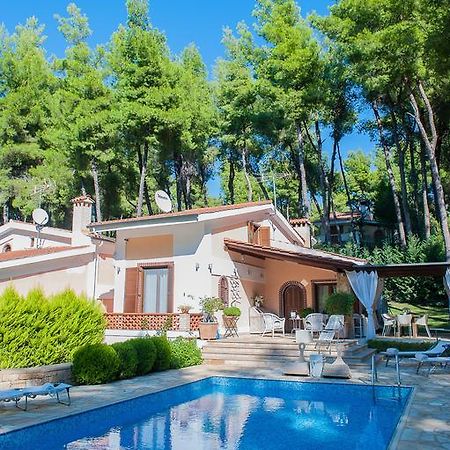 Naftilos Villa Sani With Private Pool Exterior photo