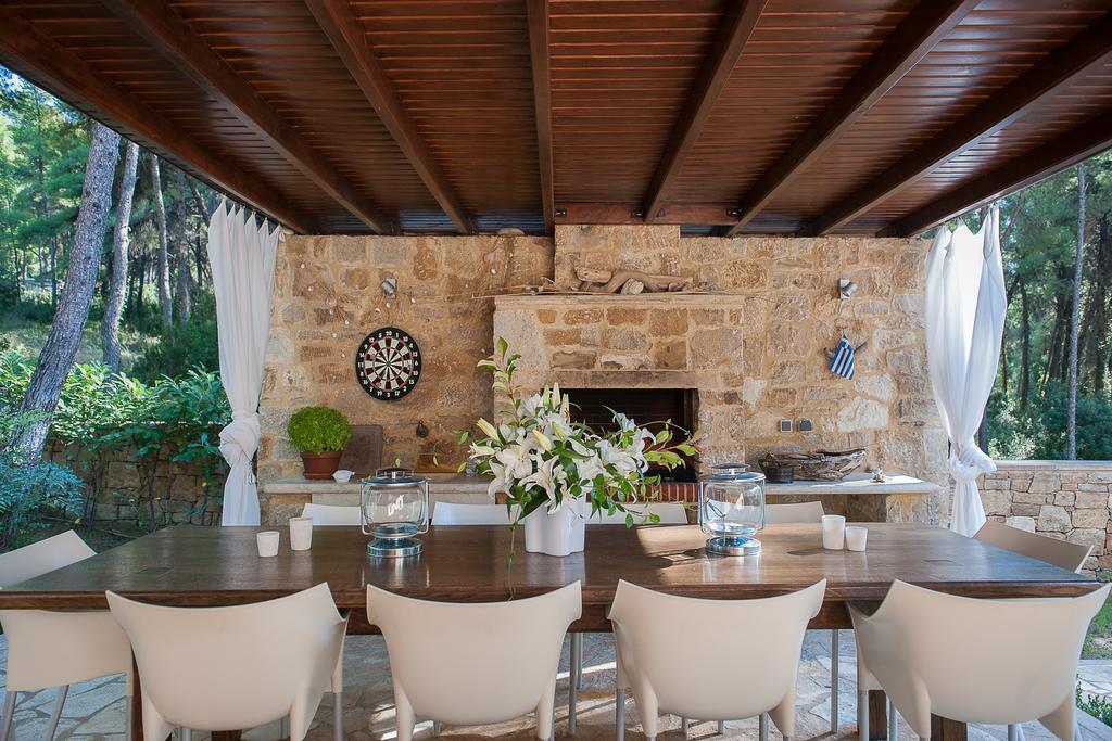 Naftilos Villa Sani With Private Pool Exterior photo